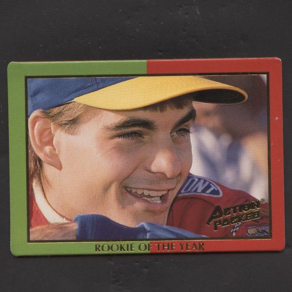 1994 ACTION PACKED JEFF GORDON ROOKIE OF YEAR